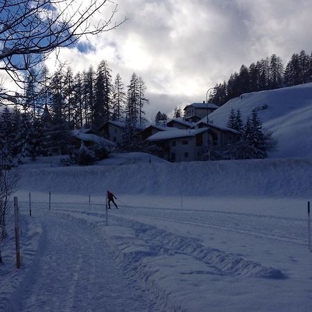 Ferienwohnung Gadenstatt Davos Bagian luar foto
