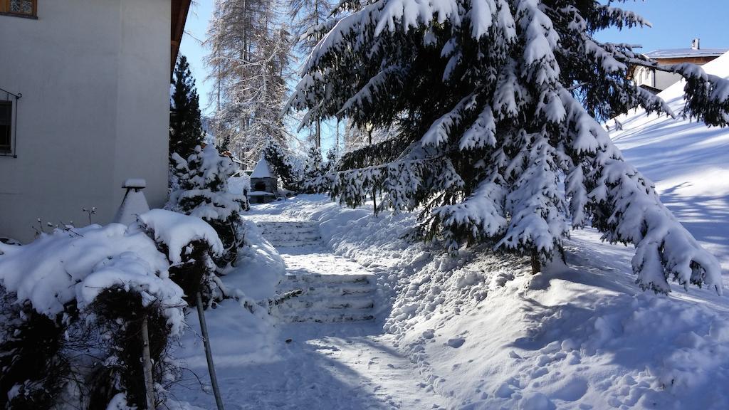 Ferienwohnung Gadenstatt Davos Bagian luar foto
