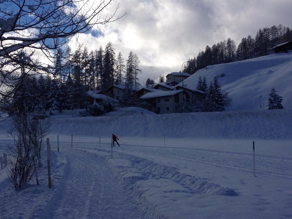 Ferienwohnung Gadenstatt Davos Bagian luar foto