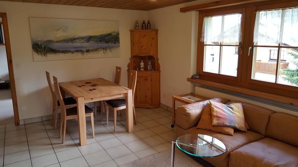 Ferienwohnung Gadenstatt Davos Bagian luar foto