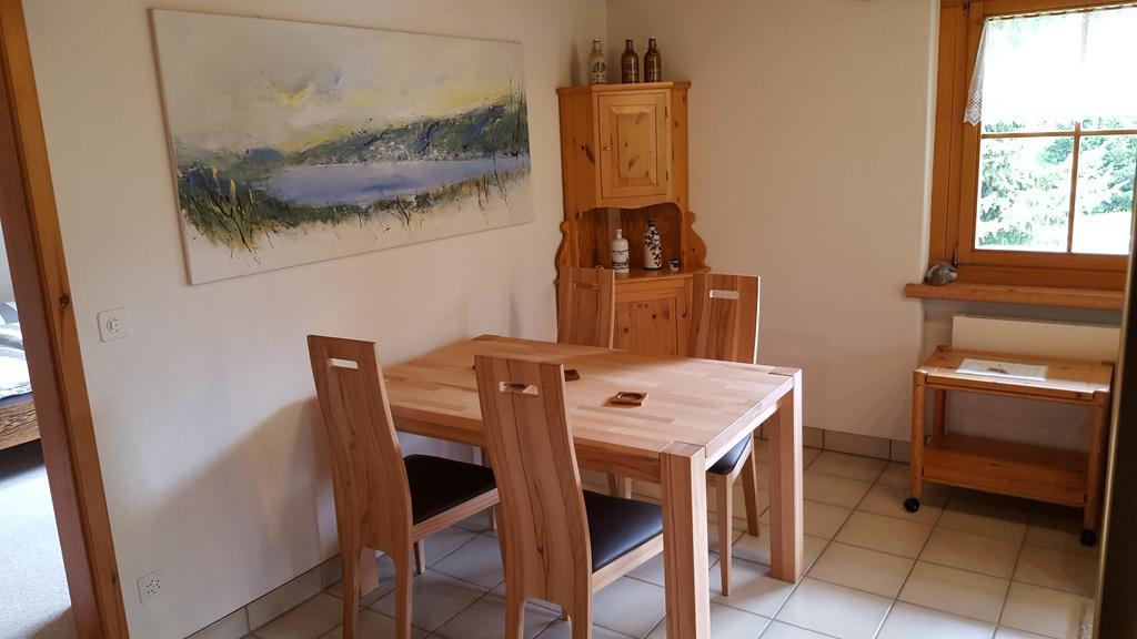 Ferienwohnung Gadenstatt Davos Bagian luar foto